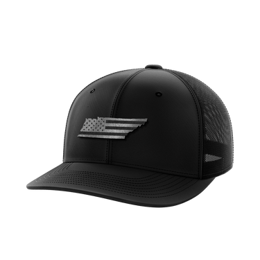 Tennessee United Hats Hat Greater Half Black/Black Black Leatherette Tennessee